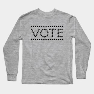 Vote American Politics Political Republican Democrat Long Sleeve T-Shirt